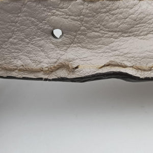 Pre-owned Gucci Charlotte Hobo Brown×White Leather×canvas 203504 handbag | stylenewstar