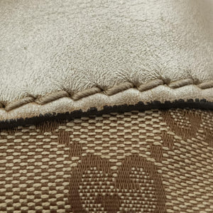 Secondhand Gucci Sukey White×Brown Leather×canvas 247902 shoulderbag | stylenewstar
