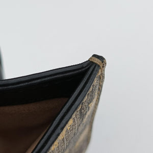 Pre-owned Gucci Padlock beige×black PVC coated canvas×Leather 409487 shoulderbag | stylenewstar