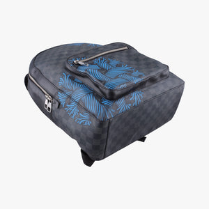 Pre-owned Louis Vuitton Josh Christopher Nemeth Rope Pattern blue×multicolor Damier Graphite N41712 backpack/rucksack | stylenewstar