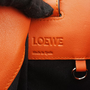 Pre-owned Loewe hammock Orange leather shoulderbag | stylenewstar