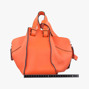 Pre-owned Loewe hammock Orange leather shoulderbag | stylenewstar