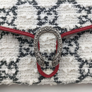Vintage Gucci Dionysus Ivory × Red × Black Tweed×Leather 401231 shoulderbag | stylenewstar