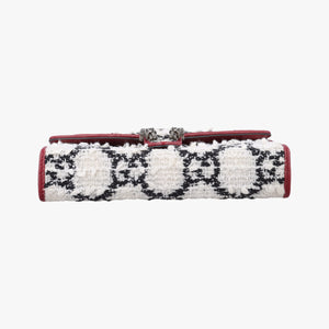 Vintage Gucci Dionysus Ivory × Red × Black Tweed×Leather 401231 shoulderbag | stylenewstar