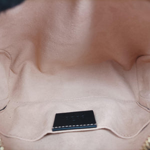 Pre-owned Gucci Ophidia Black Suede×leather 517076 shoulderbag | stylenewstar