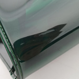 Secondhand Delvaux The Hero Green PVC (Vinyl Chloride) × Rubber handbag | stylenewstar
