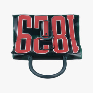 Secondhand Delvaux The Hero Green PVC (Vinyl Chloride) × Rubber handbag | stylenewstar