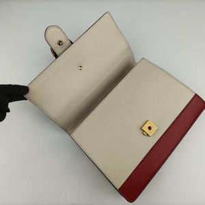 Secondhand Gucci Dionysus bamboo White×navy×red Leather 448075 shoulderbag | stylenewstar