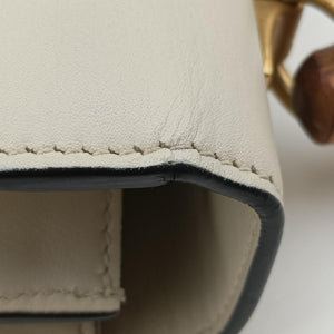 Secondhand Gucci Dionysus bamboo White×navy×red Leather 448075 shoulderbag | stylenewstar