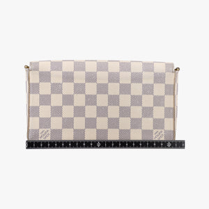 Pre-owned Louis Vuitton Pochette Felicie Azur Damier Canvas N63106 shoulderbag | stylenewstar