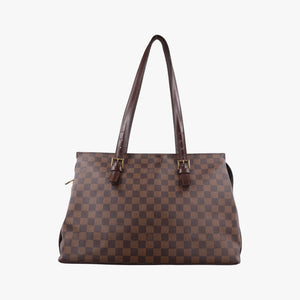 Pre-owned Louis Vuitton Chelsea EBENE Damier Canvas N51119 shoulderbag | stylenewstar