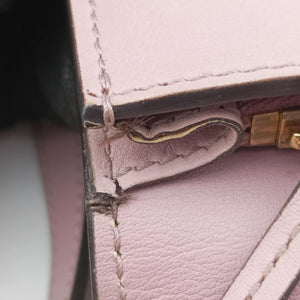Pre-owned Gucci Interlocking G Pink Leather 369664 shoulderbag | stylenewstar