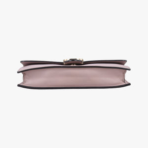 Pre-owned Gucci Interlocking G Pink Leather 369664 shoulderbag | stylenewstar