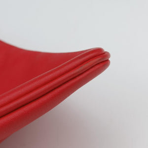 Pre-owned Hermes Sac Aline mini Red lambskin shoulderbag | stylenewstar