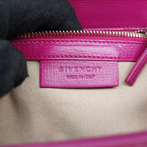 Pre-owned Givenchy Pandora Box Rose Leather shoulderbag | stylenewstar