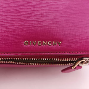 Pre-owned Givenchy Pandora Box Rose Leather shoulderbag | stylenewstar