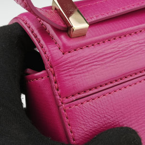 Pre-owned Givenchy Pandora Box Rose Leather shoulderbag | stylenewstar