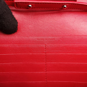 Pre-owned Yves Saint Laurent KATE Red Leather 377829 shoulderbag | stylenewstar