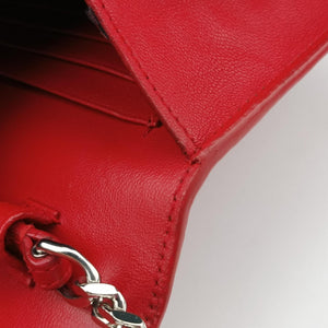 Pre-owned Yves Saint Laurent KATE Red Leather 377829 shoulderbag | stylenewstar