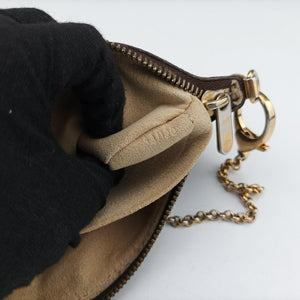 Pre-owned Louis Vuitton Pochette Mila MM brown Monogram Canvas M60094 shoulderbag | stylenewstar