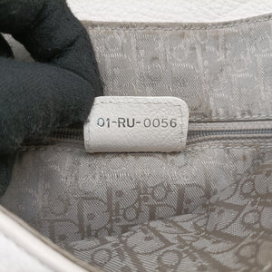 Pre-owned Christian Dior Gaucho White leather handbag | stylenewstar