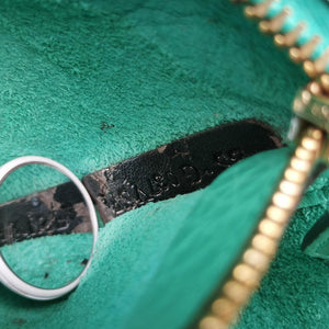 Vintage Valentino Rockstud BlueGreen Leather shoulderbag | stylenewstar