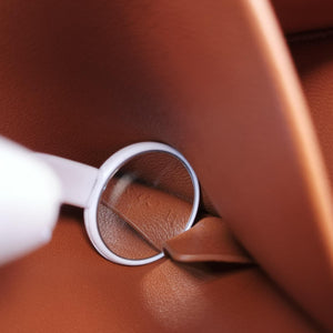 Pre-owned Celine Claude Triomphe Brown PVC coated canvas shoulderbag | stylenewstar