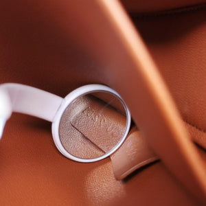 Pre-owned Celine Claude Triomphe Brown PVC coated canvas shoulderbag | stylenewstar