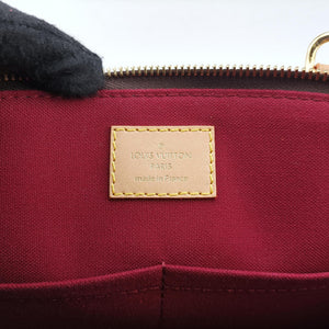 Pre-owned Louis Vuitton Petit Palais PM BROWN Monogram Canvas M45900 handbag | stylenewstar