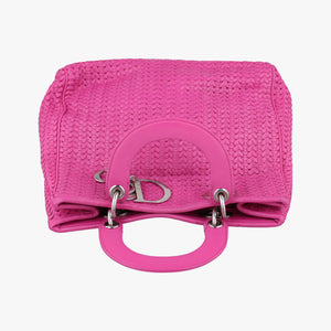 Vintage Christian Dior Soft Lady Dior Rose lambskin handbag | stylenewstar
