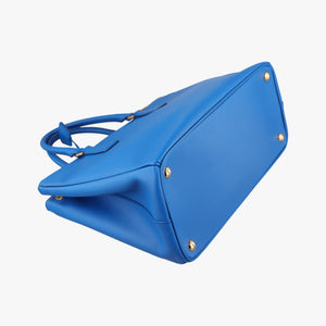 Vintage Prada Galleria Blue SAFFIANO Leather BN1801 handbag | stylenewstar