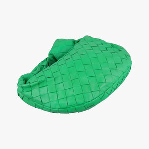 Pre-owned Bottega Veneta The Jodie Green lambskin handbag | stylenewstar