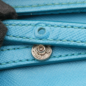 Pre-owned Prada Tessuto Nylon Quilted Impuntu Flap Blue nylon shoulderbag | stylenewstar