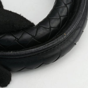 Secondhand Bottega Veneta Intrecciato Black lambskin shoulderbag | stylenewstar
