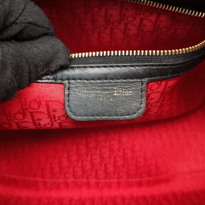 Pre-owned Christian Dior Lady Dior Black lambskin handbag | stylenewstar
