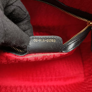 Pre-owned Christian Dior Lady Dior Black lambskin handbag | stylenewstar
