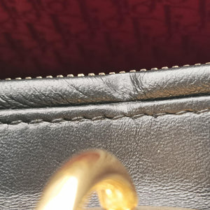 Pre-owned Christian Dior Lady Dior Black lambskin handbag | stylenewstar
