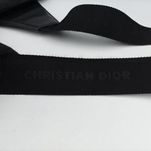 Secondhand Christian Dior Saddle Black leather bum bag/waist bag | stylenewstar