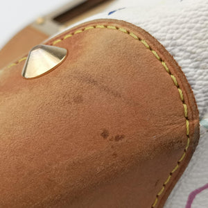 Secondhand Louis Vuitton JUDY MM white Monogram Multicolor M40255 shoulderbag | stylenewstar