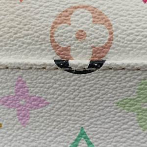 Secondhand Louis Vuitton JUDY MM white Monogram Multicolor M40255 shoulderbag | stylenewstar