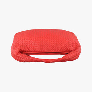 Secondhand Bottega Veneta Intrecciato Orange lambskin shoulderbag | stylenewstar