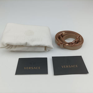 Pre-owned VERSACE Medusa Golden Patent x Leather shoulderbag | stylenewstar