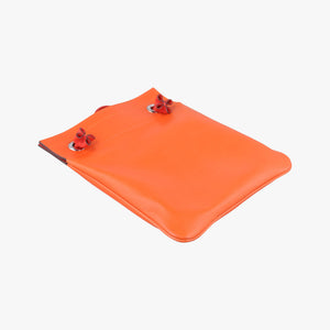 Secondhand Hermes Sac Aline mini Orange Leather shoulderbag | stylenewstar