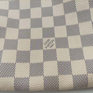 Vintage Louis Vuitton NEVERFULL GM Azur Damier Canvas N51108 shoulderbag | stylenewstar