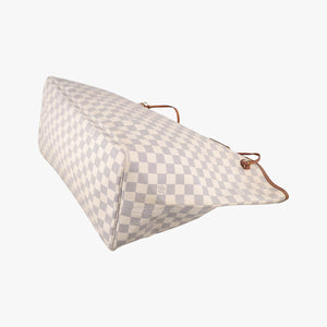Vintage Louis Vuitton NEVERFULL GM Azur Damier Canvas N51108 shoulderbag | stylenewstar