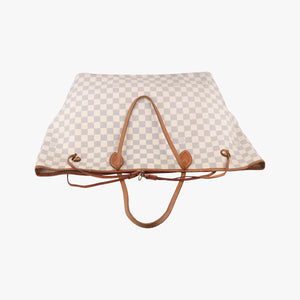 Vintage Louis Vuitton NEVERFULL GM Azur Damier Canvas N51108 shoulderbag | stylenewstar