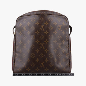 Pre-owned Louis Vuitton Trotter Beauvais brown Monogram Macassar M97037 shoulderbag | stylenewstar