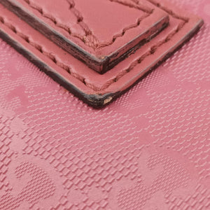 Secondhand Gucci Guccissima GG Imprime Pink PVC coated canvas×Leather 211120 shoulderbag | stylenewstar