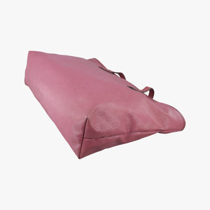 Secondhand Gucci Guccissima GG Imprime Pink PVC coated canvas×Leather 211120 shoulderbag | stylenewstar