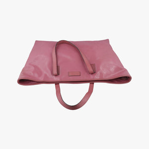 Secondhand Gucci Guccissima GG Imprime Pink PVC coated canvas×Leather 211120 shoulderbag | stylenewstar